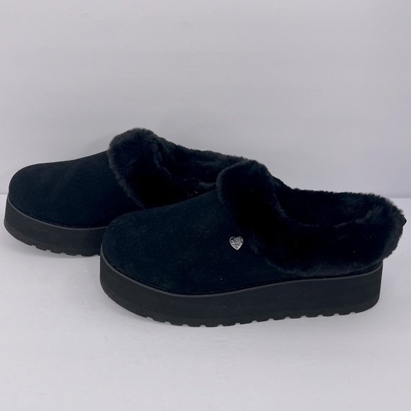 SKECHERS WOMAN’S SLIPPERS BOB FROM SKECHERS KEEPSAKE HI-RISE, BLACK SIZE 7.5 - Picture 7 of 17